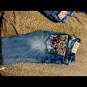 Miss me s 25 boot cut. Worn once inseam 34